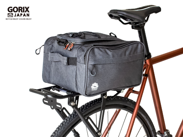 Amazon | GORIX(ゴリックス)自転車リアキャリアバッグ 撥水防水