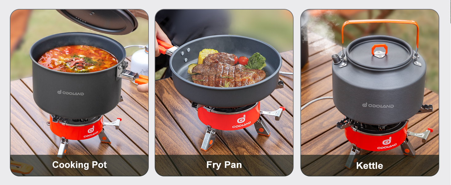 Camping Cookware Mess Kit