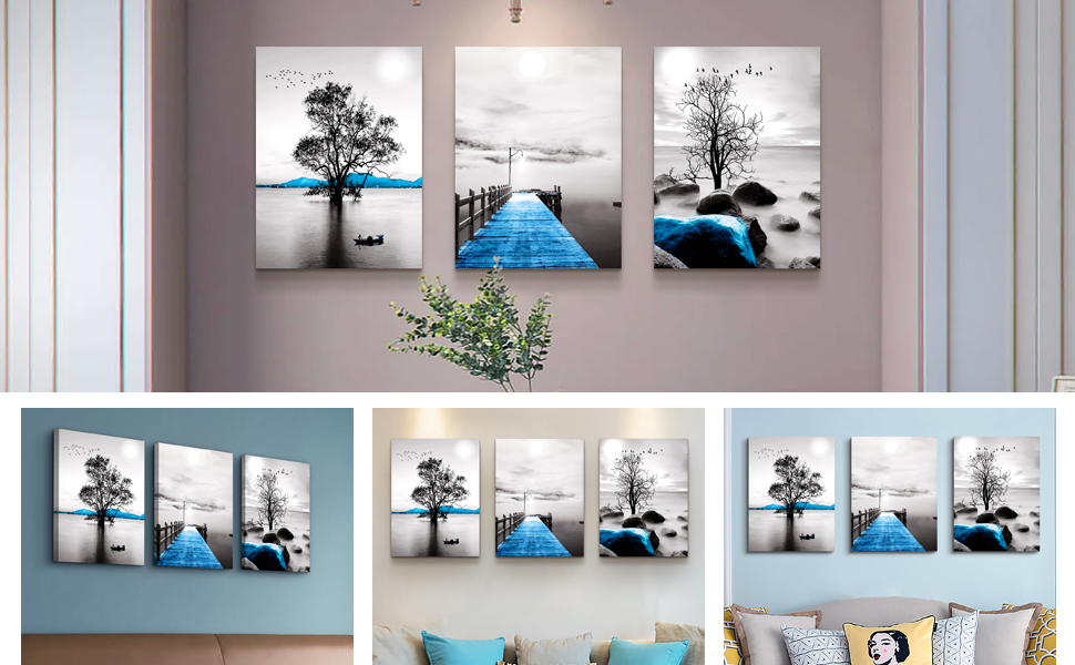 Wall Decorations For Living Room Framed Canvas Wall Art For
