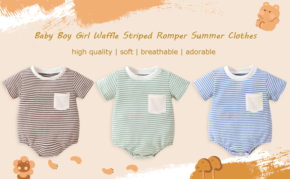 baby short sleeve romper