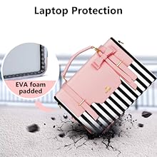 pink laptop bag