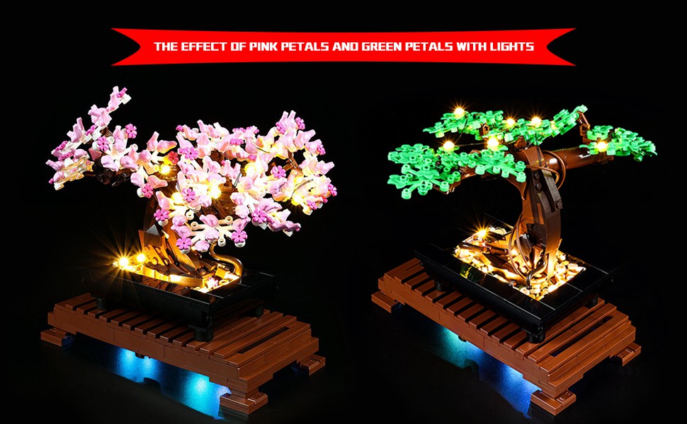 Only LED Lighting kit Kyglaring Lights Set Designed for Lego Bonsai