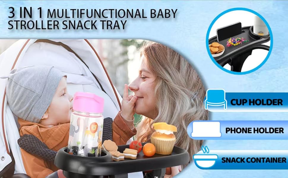 snack tray for stroller