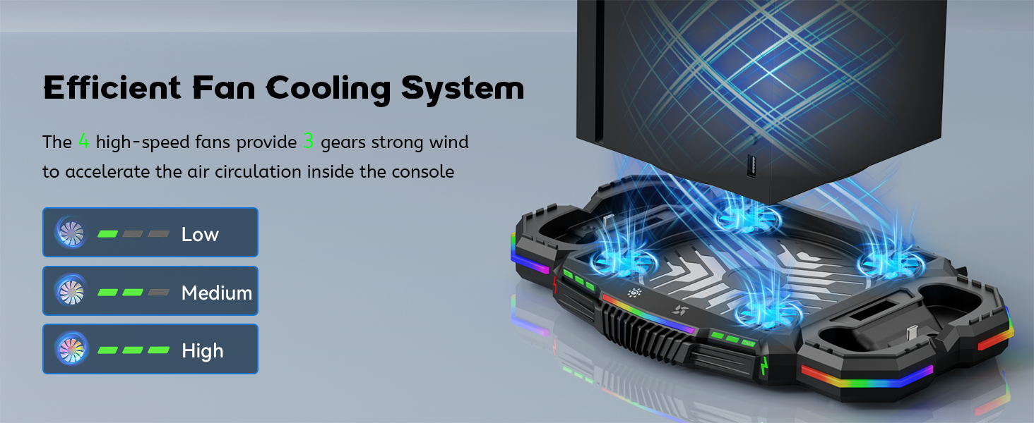 xbox series x cooling stand