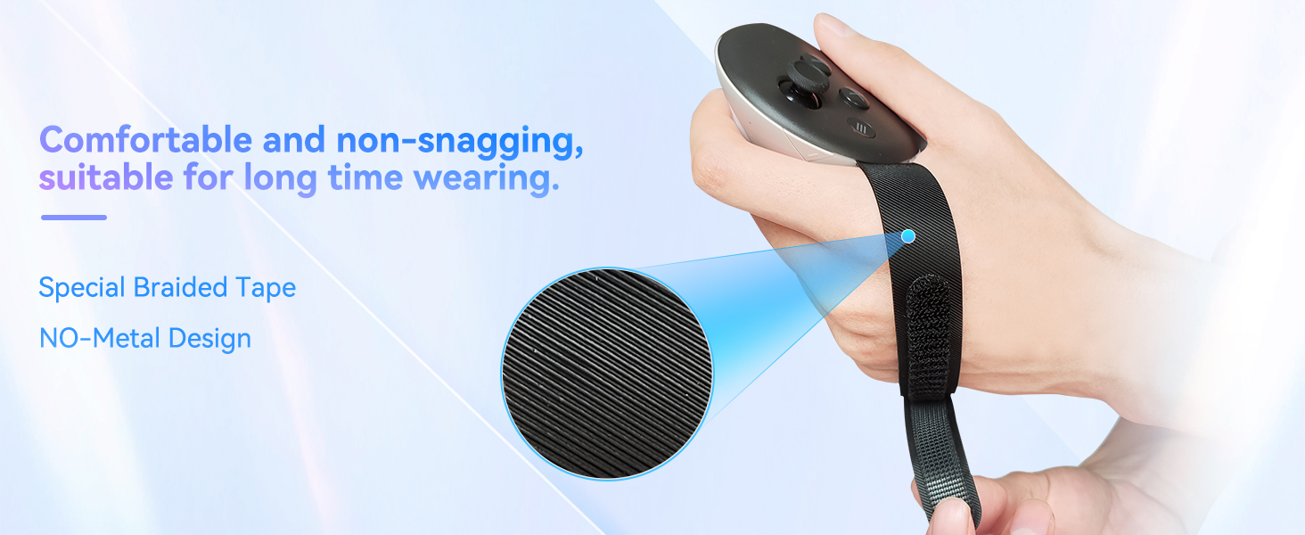 Comfortable and non-snagging,  suitable for long time wearing.