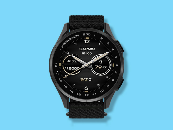 Garmin Approach S50, Advanced Golf GPS Smartwatch, AMOLED