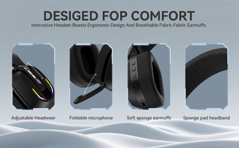 DESIGED FOP COMFORT