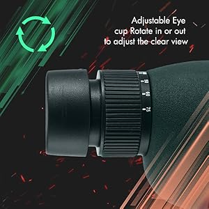 wildlife monocular telescope for long distance extra-wide view thermal monocular spotting scope