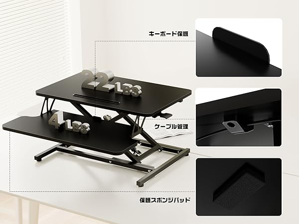 ERGOMAKER スタンディングデスク 卓上ガス圧昇降式 31gbgXG5W6L._SS200_.jpg