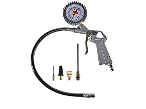 Einhell Portable Oil-Free Air Compressor with Gun - 8 Bar, 116 PSI, 240V, 1100W Service-Free Motor, 3m Hose - TC-AC 190 of Small Compressor for Workshops with 3 Year Warranty 18 einhell