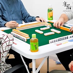 【新品】麻雀卓 ホワイト 折りたたみ 座卓 テーブル 麻雀 ドリンクホルダー 新品】麻雀卓 ホワイト 折りたたみ 座卓 テーブル 麻雀 ドリンク