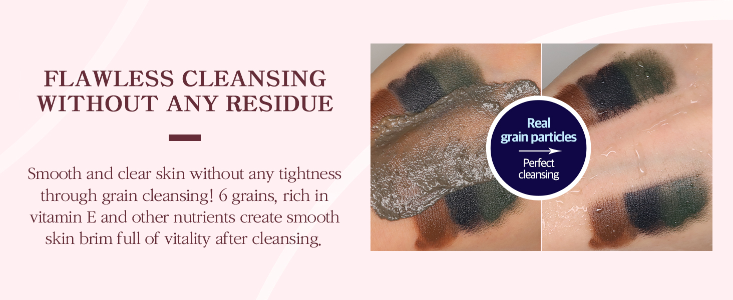 Its real grains thoroughly eliminate impurities