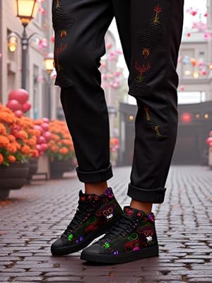Goth sneakers