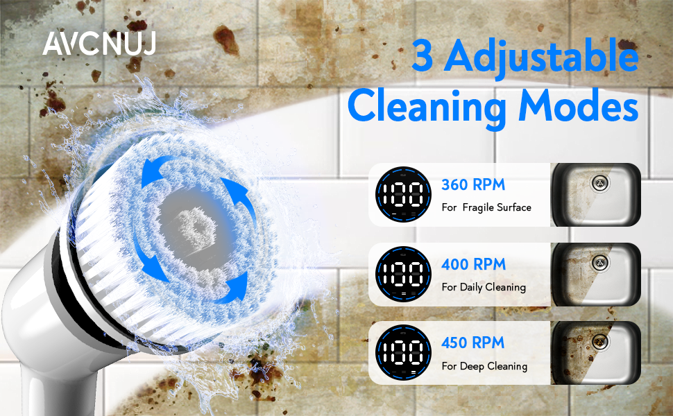 Electric Spin Scrubber