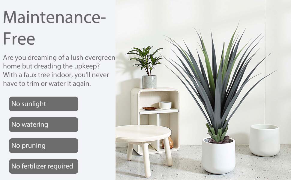 Artificial Agave Plant