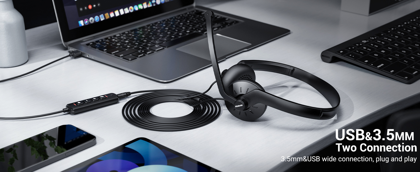 USB computer headset