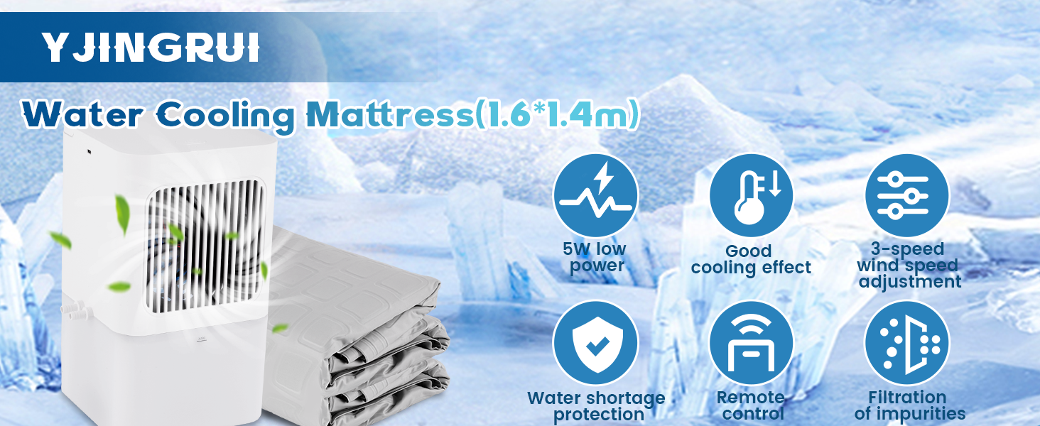 Cooling water mattress