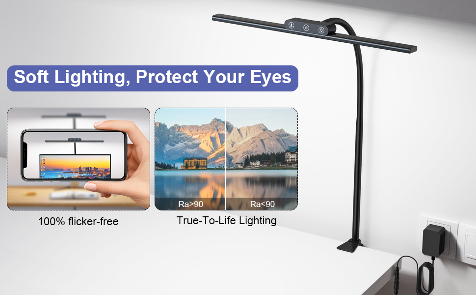 EppieBasic Desk Lamp, Architect Desk Lights for Home Office