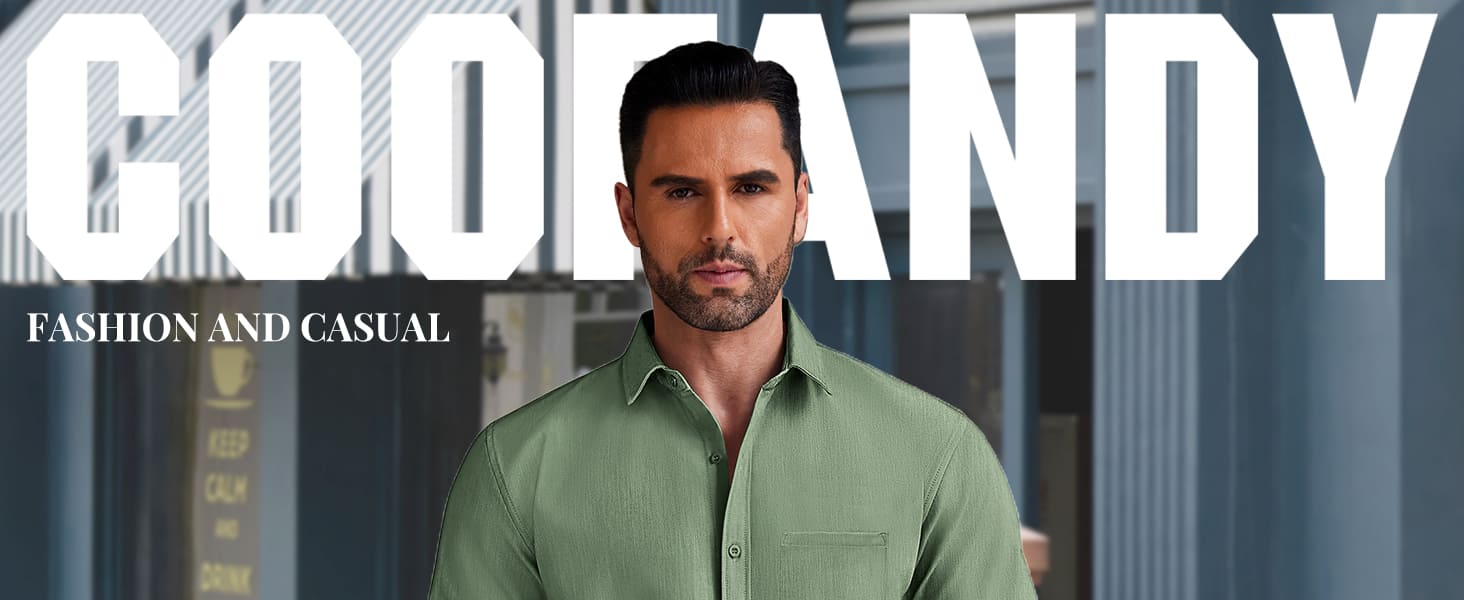 mens casual shirts