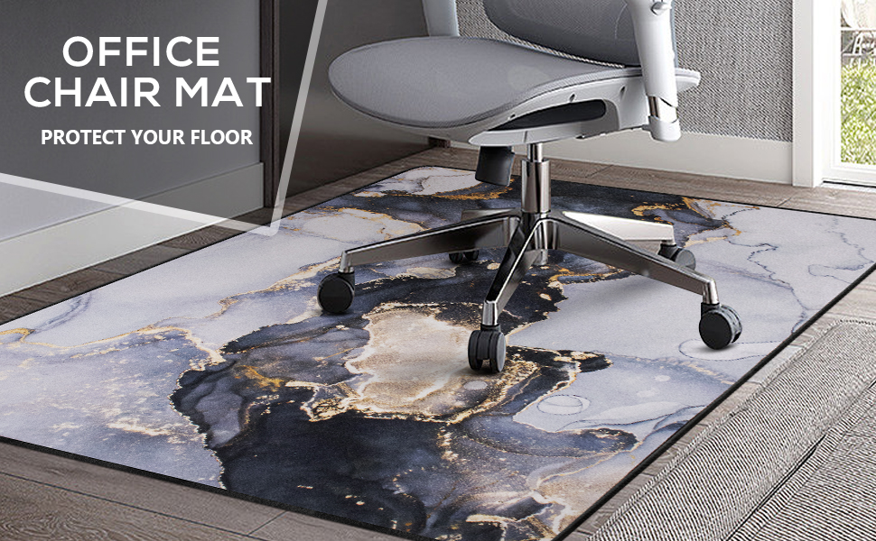 Office Chair Mat for Hardwood and Tile Floor, 36"x48