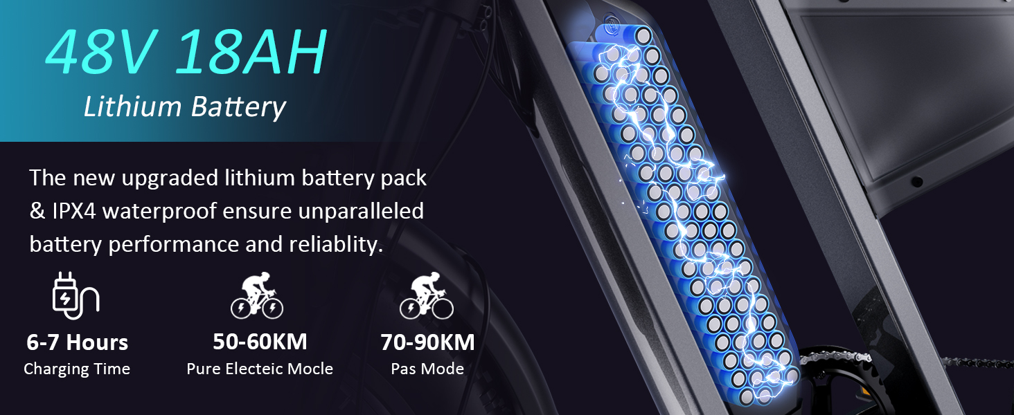 48v 18AH Lithium Battery