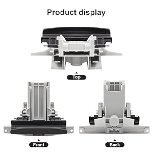 Amazon.com: superlin For Dishwasher Door Latch BLACK For