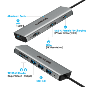 OBERSTER ドッキングステーション Amazon.com: OBERSTER USB C Docking Station, 16 in 2 Dual
