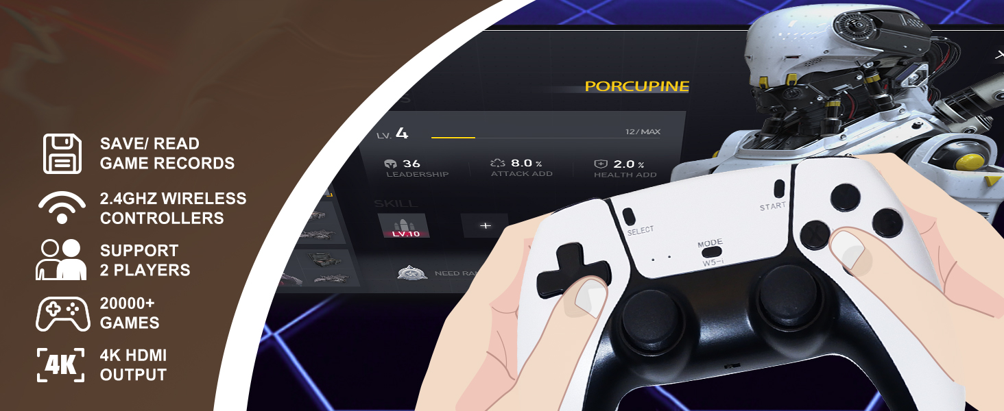 retro gaming console