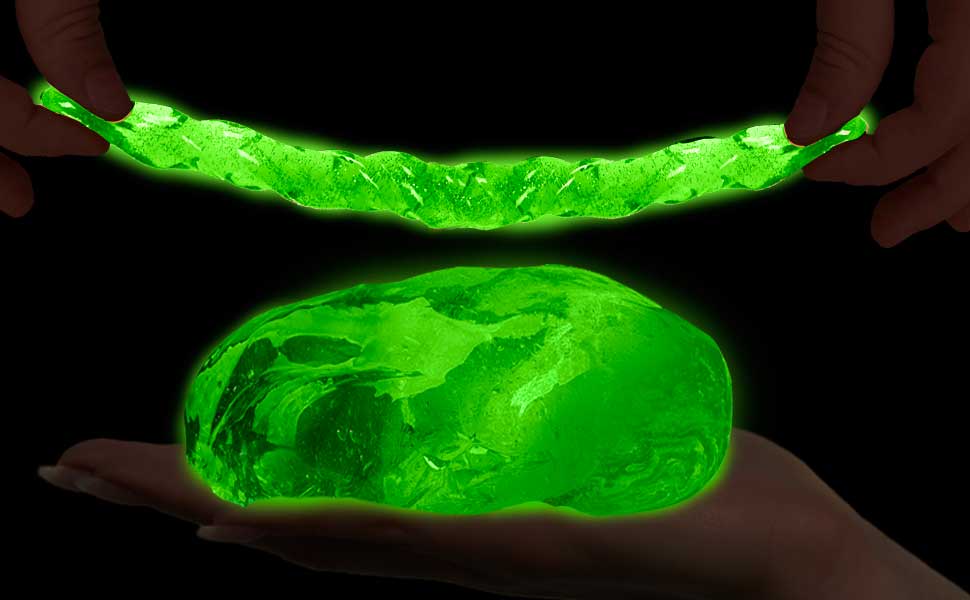 galaxy slime glow slime