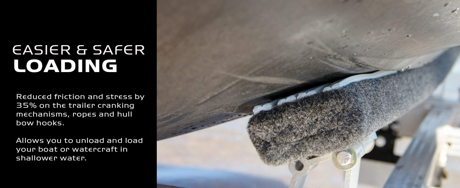 Caliber Marine Trailer Bunk Slides 23011, 3 x 15 inch, 10