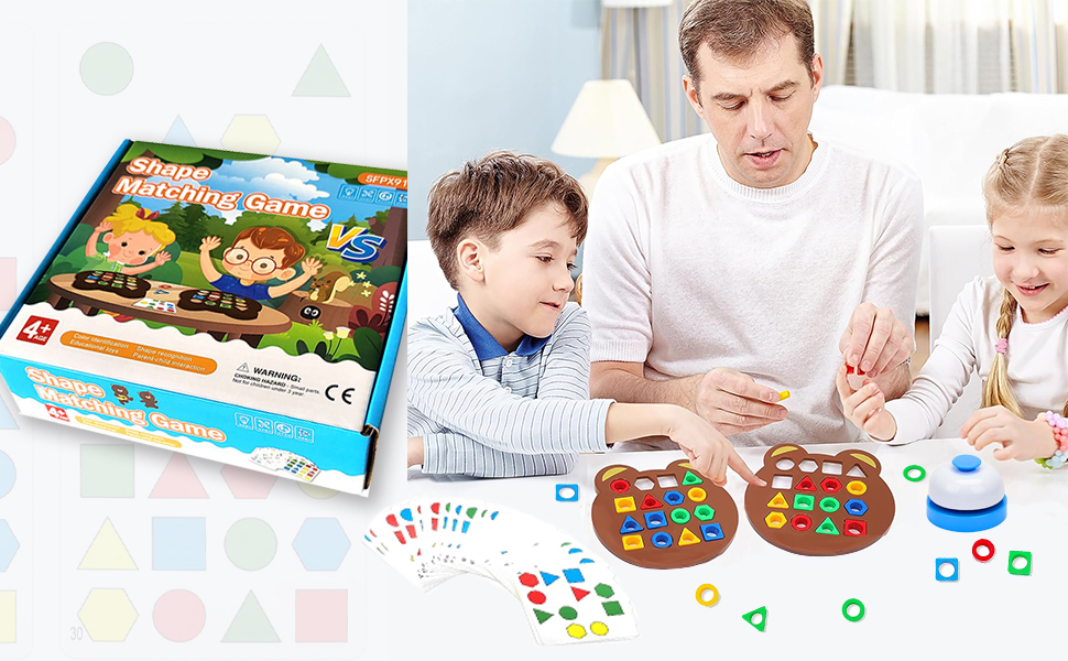 Jeu d'association de formes