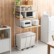 ひまわりホワイト レンジボード 可動棚付き ひまわりホワイト レンジボード 可動棚付き ひまわり様専用