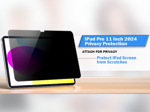 Amazon.com: ZOEGAA iPad Pro 11 Privacy Screen, Compatible