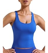 RUNNING GIRL Sports Bras for Women High Support, Criss-Cross Back Strappy Sports Bras for Women w...