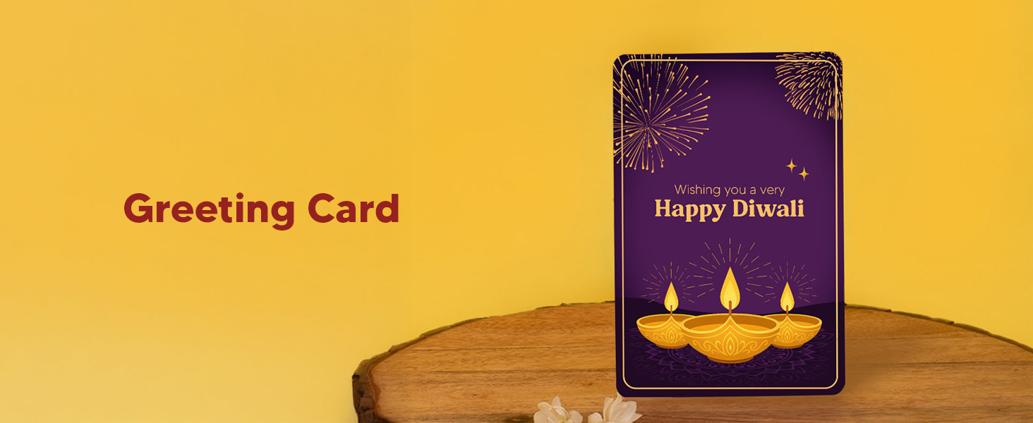 Hpppy Diwali Greeting Card