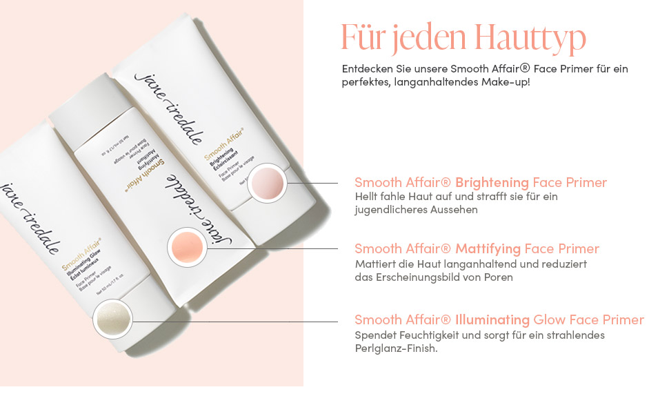 jane iredale Smooth Affair Face Primer Make-up Primer Base Mattifying Illuminating Brightening