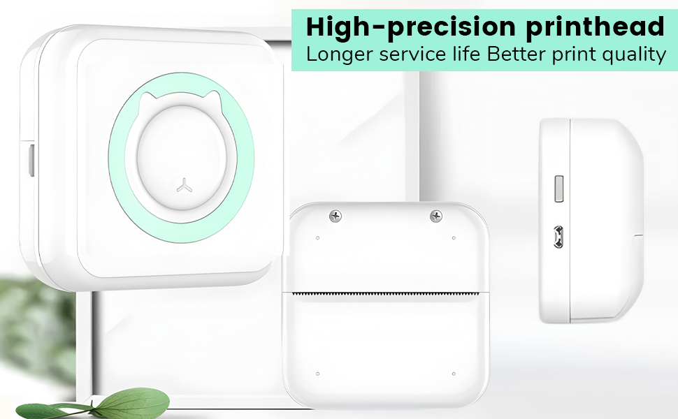 Mini Thermal Printer Portable Sticker Printer