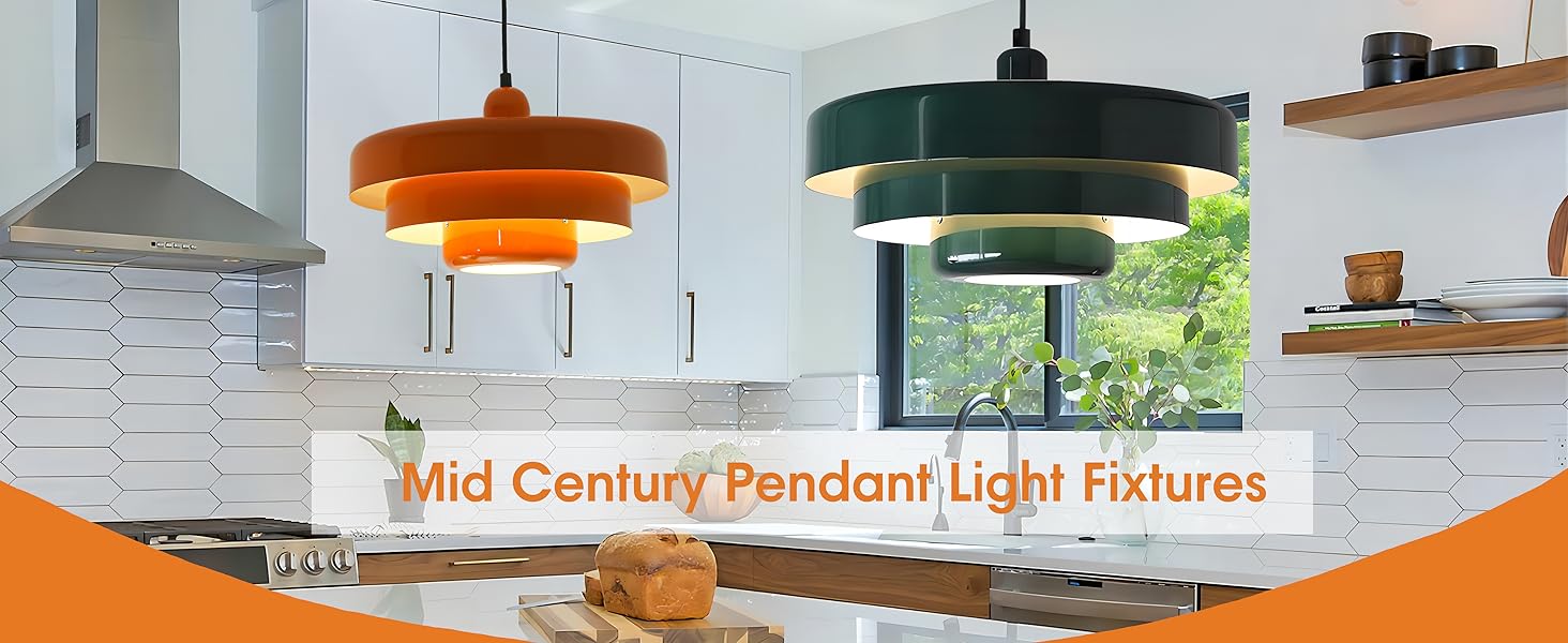 Mid Century Pendant Light Fixtures