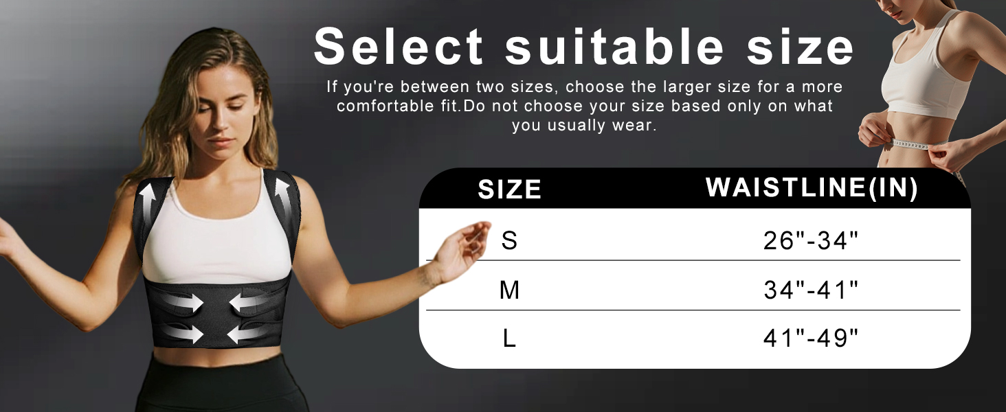 Back Brace Posture Corrector for Women and Men