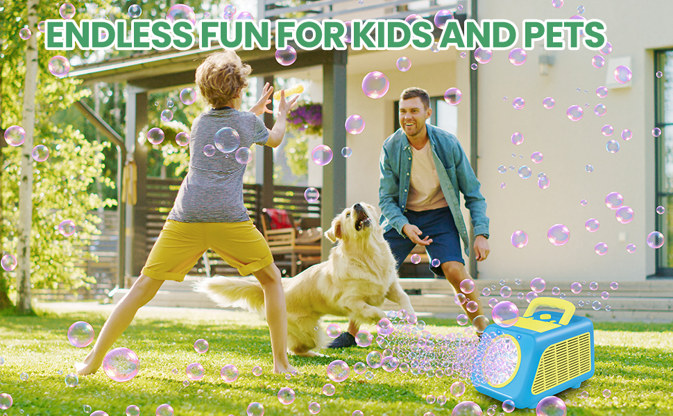 kizmore bubble machine