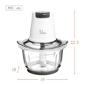 Amazon | [山善] フードプロセッサー 1台3役 (刻む/混ぜる