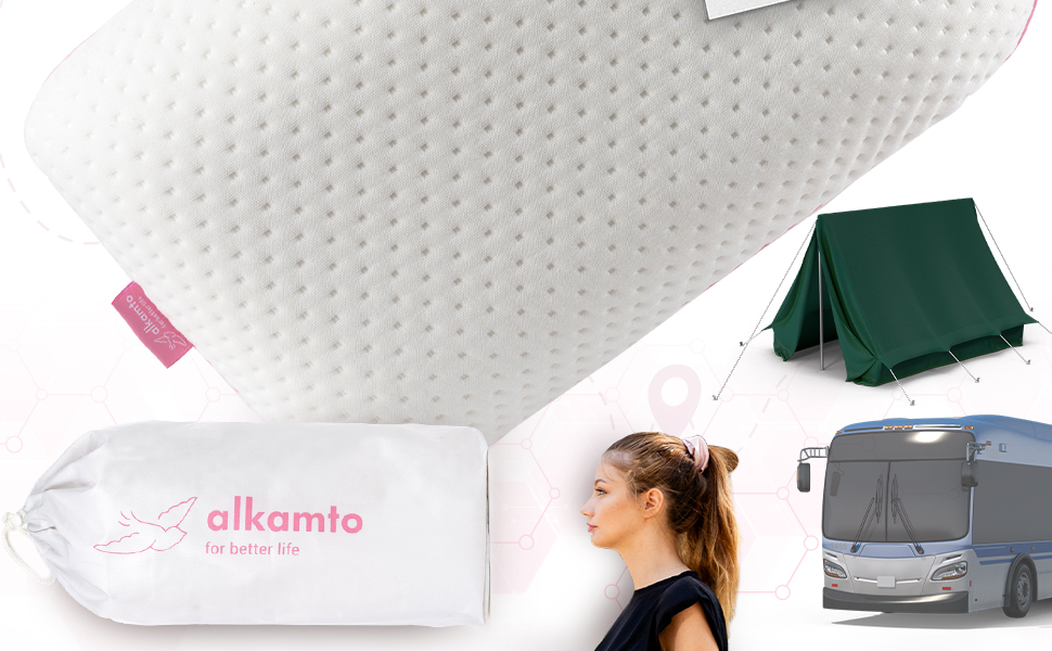 Alkamto Oreiller de camping