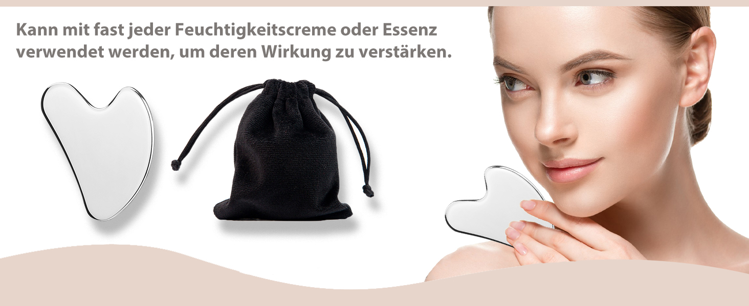 gua sha guasha gua sha edelstahl gesichtsmassage gua sha stein gesichtsmassagegerät