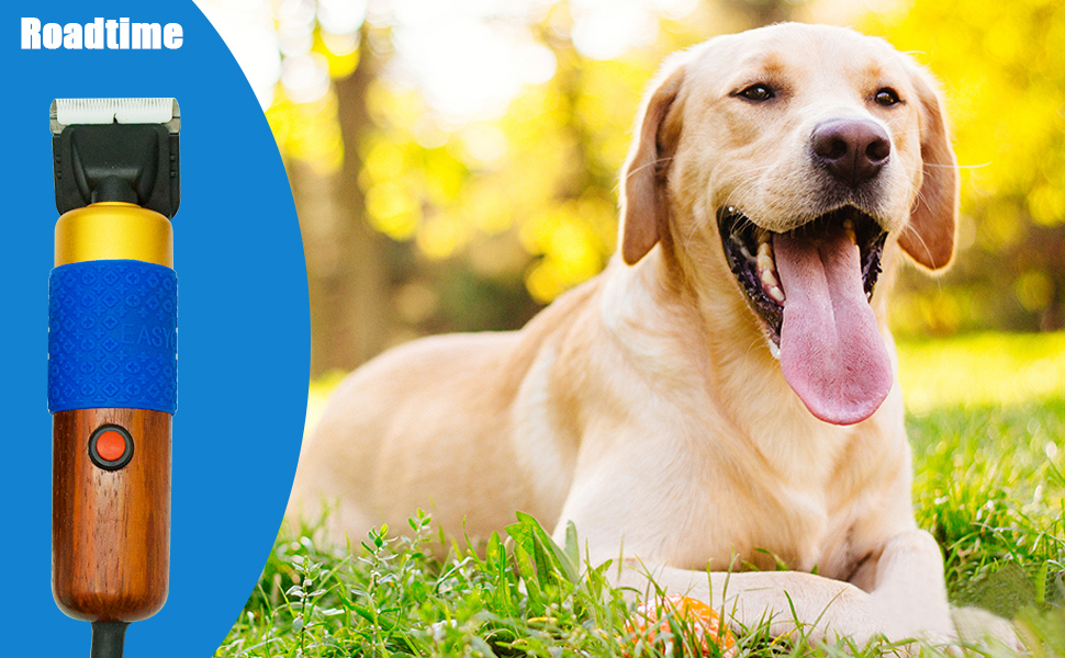 200W Dog Clippers, Low Noise Pet Electric Hair Trimmer, Professional