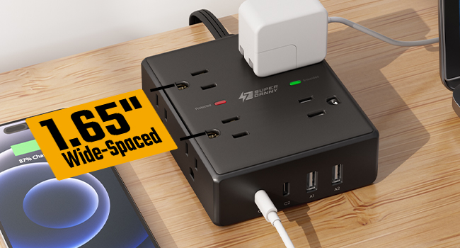 extension cord with multiple outlets