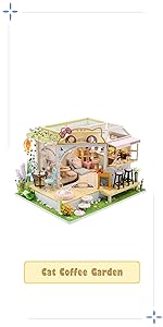 CuteBee DIY木製ドールハウス 、タイムアパートメント
