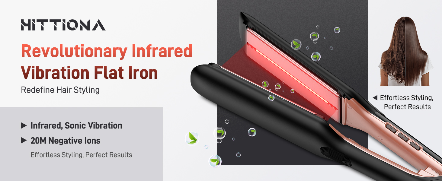  Ceramic Infrared Ionic Flat Iron