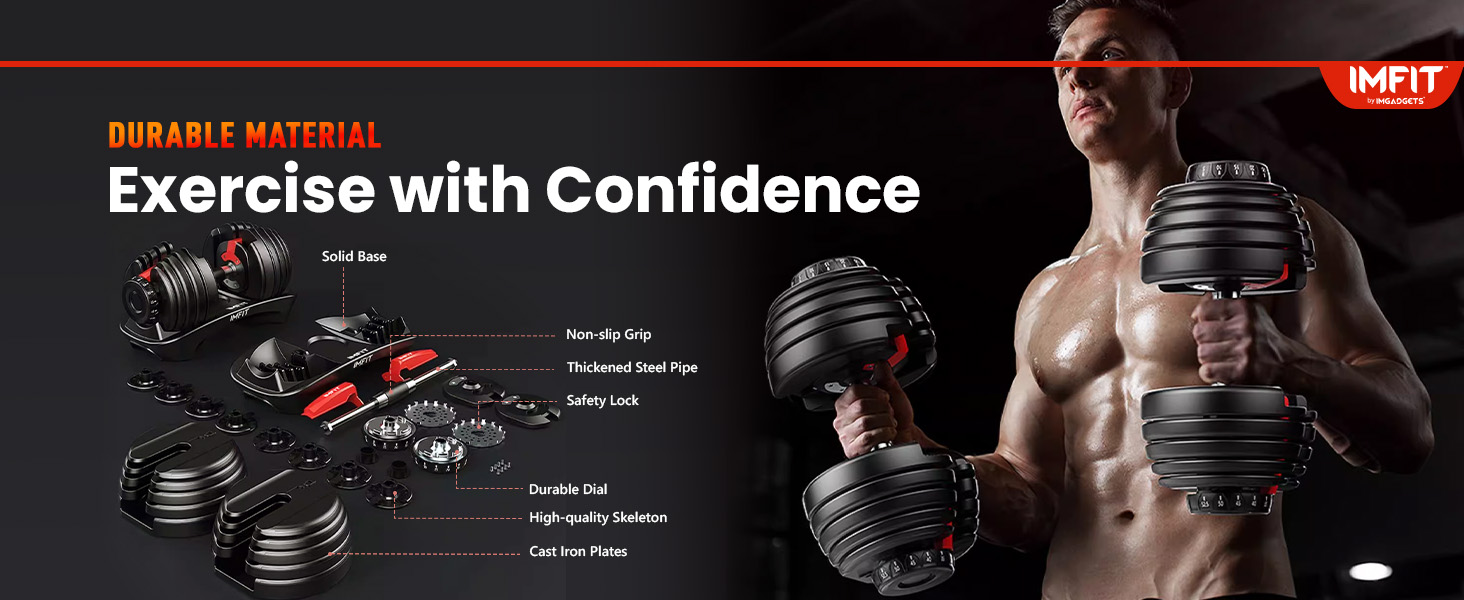 IMFit Adjustable Dumbbell