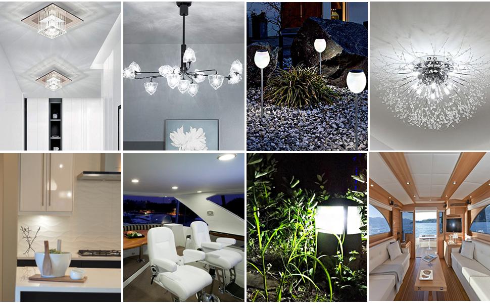 Lot De 10 Ampoules LED G4 12 V 2 W Blanc Froid 6000 K 200 Lm Couvercle De Cuisine Pour Camping-car Non Dimmable 17 g4 led blanc froid 2w