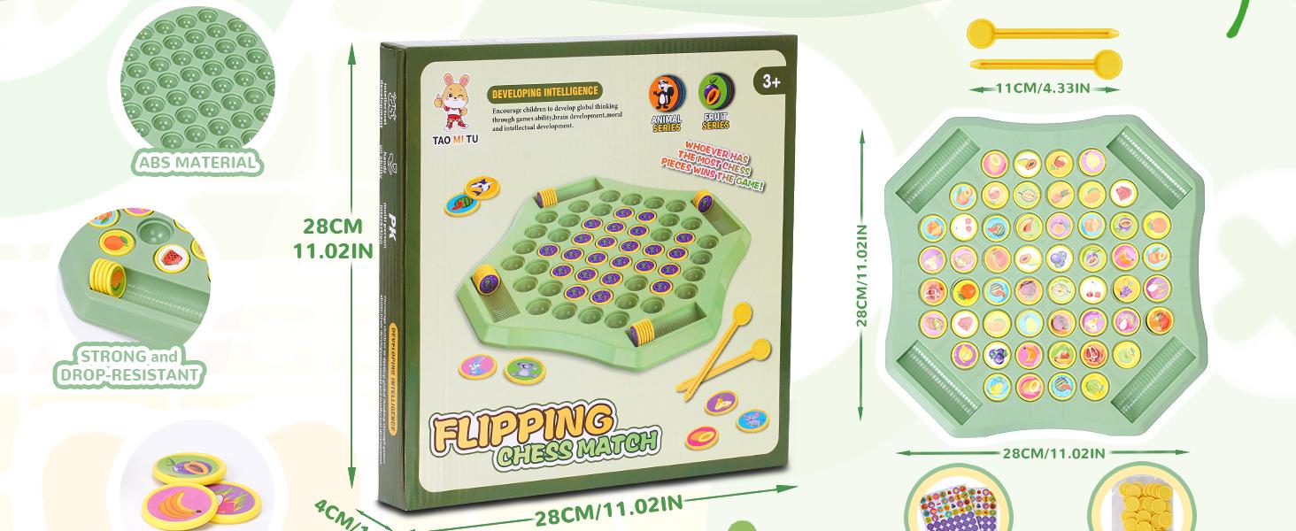 Flip Memory Chess Game For Kids Adults
